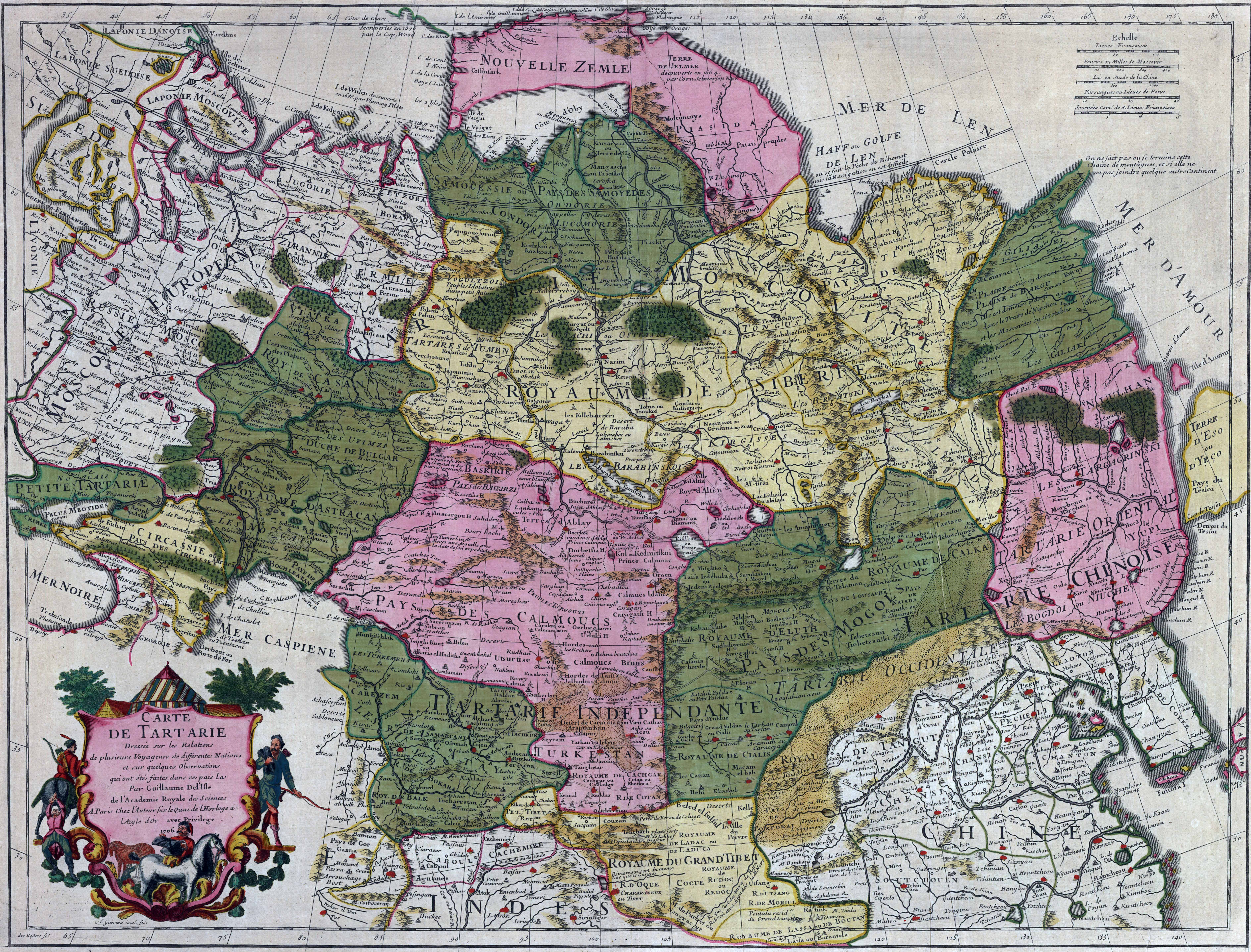 Tartaria - mapa
